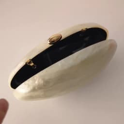 Oval Marble Beige Shell Acrylic Luxury Elegant Lady Evening Bag Cute Handbag Wedding Lady Girl Female Mini Purse