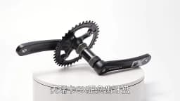 MEROCA CX Square Hole Bicycle Crankset 104BCD Aluminum Alloy IXF Square Hole Mountain Bike Crankset 170mm 32T/34T/36T/38T/40T/42