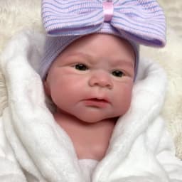 18Inch Open Mouth Elijah bebe reborn de silicona Doll With Paint Skin & Washable Body Handmade Soft Touch Lifelike Reborn Doll