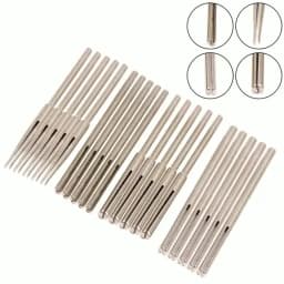 Sandpaper Clamp Rod Sandpaper Clamp Split Mandrels Sandpaper Connecting Rod Fixing Tools 2.35mm/3mm Shank for Rotary Polishing
