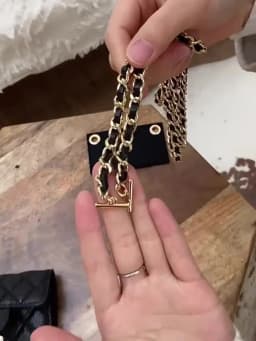 Transforming Chain Accessories For Card Holder On Chain Cf Leather Chain Strap Insertion Type Inner Liner No Hurt Bag Insert Bag