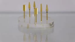 HYTOOS Cone Carbide Nail Drill Bits 3/32 Rotary Nail Burrs Milling Cutters for Manicure Drill Accessories Tools