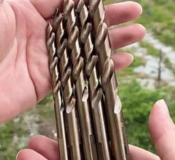 M35 Step Twist Drill, Cobalt Content Straight Shank Drill (3-13mm), For Iron, Stainless Steel, Steel Drilling