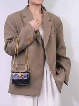 Multicolor Glitter Sequins V Diamond Quilted Mini Square Bag Ladies Eagle Head Lock Gold Metal Chain Crossbody Shoulder Handbag