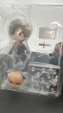10cm Resident Evil Remake #2337 Leon S Kennedy Q Version Action Figures Anime Pvc Model Movable Model Doll Set Toy Gift
