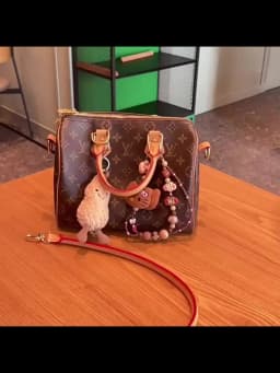 Genuine Vachetta Leather Bag Strap for LV Speedy 20 25 30 Shoulder Straps Long Bags Belts Replacement Bag Accessories