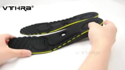 VTHRA 2-5cm Magnet Invisible Arch Height Increase Insoles Cushion Adjustable Shoes Heel Insert Taller Support Absorbant Foot Pad