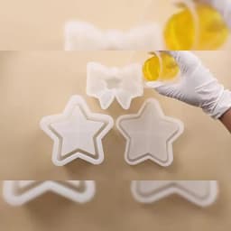 DIY Crystal Epoxy Resin Mold Star Bow Love Heart Shaped Storage Box Jewelry Box Container Mirror Silicone Mold For Resin
