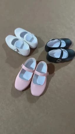 BJD SD Doll Leather Shoes In Stock Elegant 1/3 1/4 1/6 SD10 Girls Single Buckle Square Toe Wood Grain Soles Toy Doll Accessories