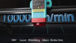 TwoTrees TTS-10 Pro/TTS-55 Pro Laser Engraver 40W/80W Laser Engraving Cutting 445±5nm Blue Light CNC Machine For Wood Acrylic
