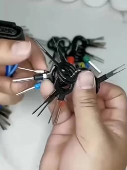 Car Terminal Removal Tools Kit Keys for Repair Automotive Plugs Extraction Electrical Wiring Crimp Connector Pin Pullers