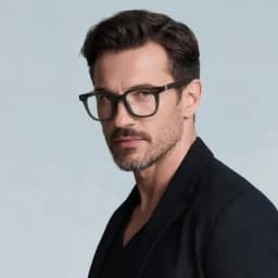 JMISUS Custom Prescription Eyeglass Square Frame For Myopia and Hyperopia Glasses With Photochromic Technology Multiple Colors