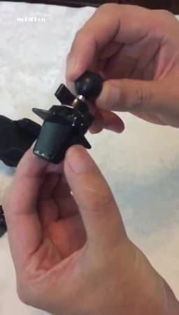 Car Phone Holder Clips 17mm Ball Head Car Air Vent Clip Mount Car Air Outlet Hook Clamp For Gravity Magnetic Mobile Phone Stand