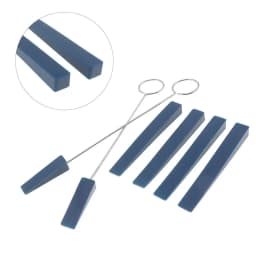 6pcs/set Professional Piano Tuning Rubber Mutes Kit Bass Stop Tool Tuning Tool for Piano Part Keyboard Instruments Accessories