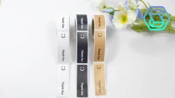 120Pcs/roll Smiling Face Black and White Thank You Rectangular Seal Sticker Gift Sticker for Homemade Packaging Decoration Label
