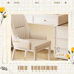 UVR Restaurant Chairs Hotel Kitchen Backrest Stool Modern Simple Dining Chair Cafe Upholstered Stool Light Luxury Furniture