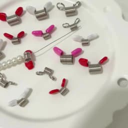 1pc Multifunctional Nickel-Plated Spring Steel Bead Stopper End Fasteners For Handmade DIY Jewelry Beading Bracelet Making