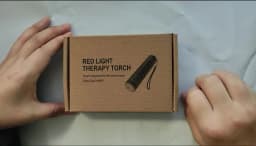 Red Light Therapy Lamp 660nm Red Light & 850nm Infrared Lamp Therapy Torch with Timer Portable LED Small Torch Body Pain Relief