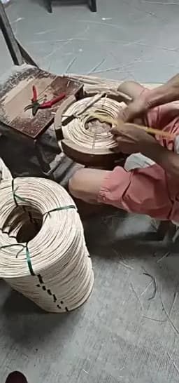 250g Multi Size Indonesian Natural Rattan Core Handmade DIY Making Furniture Materials Furniture Repair Cover Edge Banding Tools