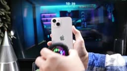 2IN1 Universal Portable Magnetic Clip Semiconductor Phone Cooler Digital Display RGB Light Cooling Fan for Iphone Samsung Xiaomi