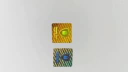 290pcs 20x20mm Square Gold/Silver Holographic Security Seal Sticker Do Not Remove Hologram Label for Avoid Open Packaging
