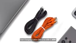 Rocoren 240W USB Cable PD USB C to Type C Cable for Huawei Xiaomi Samsung USB C Fast Charging Chager Cable Cord Type-C Cable