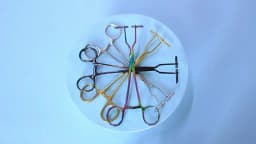 1pc Stainless Steel Body Piercing Clamp Tool For Ear Lip Navel Nose Tongue Septum Sponge Forceps Pliers Piercing Supplies