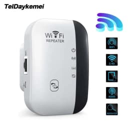Wireless WIFI Repeater 300Mbps 2.4G Router Wifi Range Extender Wi-Fi Signal Amplifier 802.11N Network Card Adapter