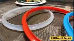 Electric Pressure Cooker/Instant Pot Silicone Sealing Ring, 3QT, 5QT, 6QT, 8QT, Pressure Cooker Gasket, Replace Rubber Seal