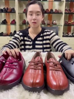 Lace Up Flats Women's Oxfords Split Leather Shoes Female Designer Loafers Woman Black Slip Ons Ladies Driving Shoes Retro Loafer