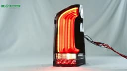 Pair Taillights For Benz Vito W447 2014 2015 2016 2017 2018 2019 2020- 2022 Taillight LED Tail Lights Rear Lamps LED Brake Lamp