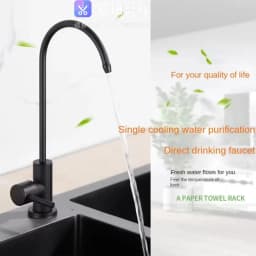 304 Stainless Steel Kitchen Water Purifier, Single Cooling Rotatable Water Purifier, Direct Drinking Water Faucet