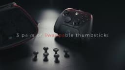 GameSir G7 Pro 8K Carrying Case for G7 Pro Wuchang ZZZ Aimlabs Champion Edition with 3 Pairs Swappable Thumbsticks Handy Bag