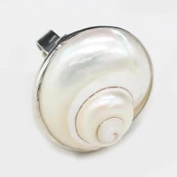 Natural Stone Shell Ring Adjustable Snail-Shaped Gossip Unisex For Love Romantic Birthday Jewelry Gift