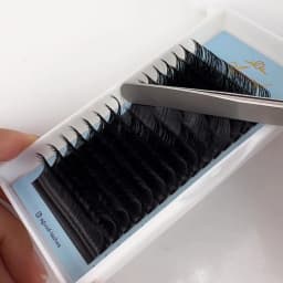 AGUUD 25mm Lashes Long Individual Eyelash Extension 15-20mm 20-25mm False Lashes Faux Mink Classic Lashes 25mm Soft Silk Lashes
