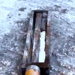 Iron Bar Molds Crafting Moulds Gold and Silver Ingots Molds Professional Jeweler Equipment Metal Melting Tool for Metal