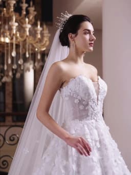 BEPEITHY Customizd Beach Sweetheart A Line Flowers Wedding Dresses For Women Sleeveless Vintage Lace Bride Plus Size Bridal Gown