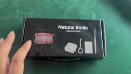 Complete Full Mouth Denture Set With Storage Case Toothbrush Removal Hook-soft Silicone Reline False Teeth For Comfortable Fit