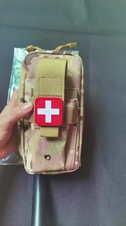 1000D First Aid Kit Medical EDC Pouch Tactical MOLLE Outdoor Medical Bag Hunting Accessories EDC Tool Waist Pack Bags