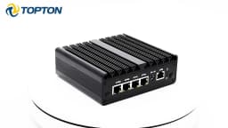 Topton New Intel N150 Firewall Computer J5005 J6412 6305 4x2.5G i226 LAN Industrial Fanless Mini PC OPNsense pfSense Home Server