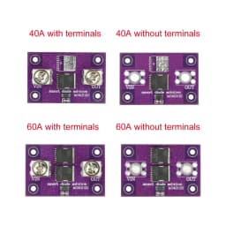 40a 60a Without Grounding, No Voltage Limitation, Ideal Diode Module, Anti Backflow And Anti Reverse Connection