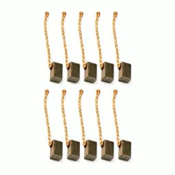 10pcs Carbon Brush Car Casement Motor Brush Copper 4x5x8mm Carbon Brushes For Automotive Casement Motors Electric Power Tool