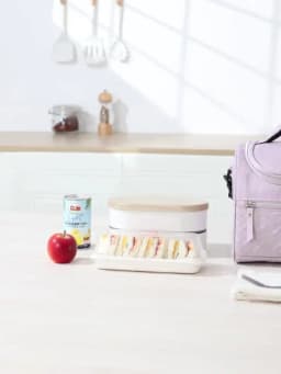 Large Insulated Lunch Bag Cooler Hand washable durable polyester lunch box with padded shoulder strap for work, school, picnics