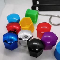 Car Wheel Hub Nut Bolt Cover for VW Polo Tiguan Golf MK4 Passat B6 CC Seat Leon Ibiza Tyre Screws Cap Auto Exterior Accessories