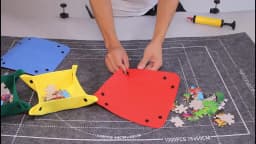 1000 1500 2000 3000 Pcs Puzzle Storage, Portable Jigsaw Puzzle Organizer Trays Set, 6 Colors Foldable Puzzle Board & Carrier