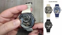 Couple Automatic Watches Luxury Skeleton Mechanical Watch Waterproof Stainless Steel Luminous Wristwatch Gorman Watches DG Brigh