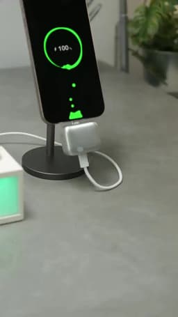 Intelligence 140W Full Charge Auto-Disconnect Charging Adapter Fast Charge Safety Separator Automatically for Type-C Devices