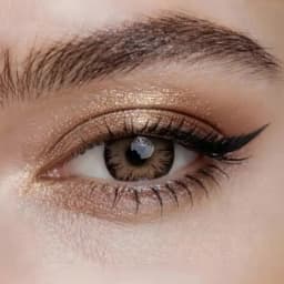 VISUASHOW Neala Myopia Colored Contact Lenses 2pcs Small Pupil Natural Brown Contact Lens 1-Year Use Color Contacts For Eyes