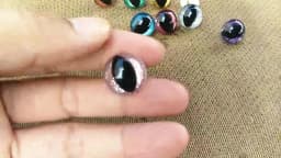 10pair 3D Glitter Plastic Cat Safety Eyes For Crochet Toys Puppet Plush Toy Doll Eyes For Amigurumi Diy 12/15/16/18/20/24mm