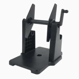 Large Roll Label Holder Manual Winding Bracket Universal Manual Crank Label Rewinder Printer External Barcode Paper Holder